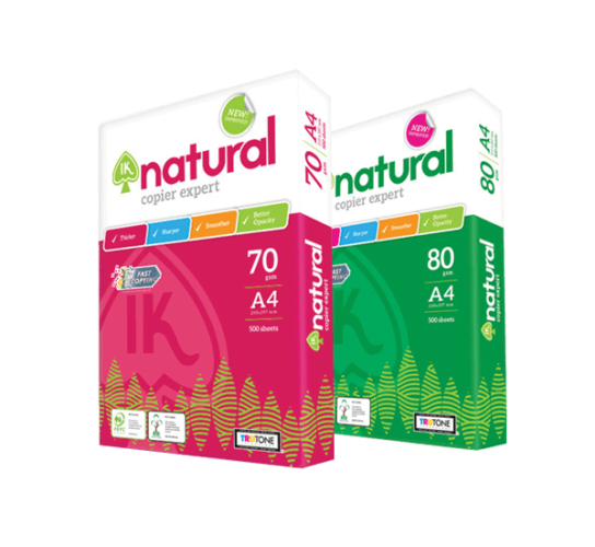 GIẤY IKNATURAL A4 80GSM