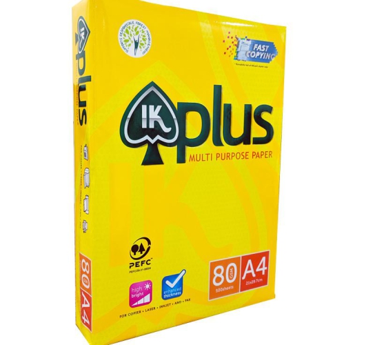 GIẤY A4 IKPLUS 80 GSM